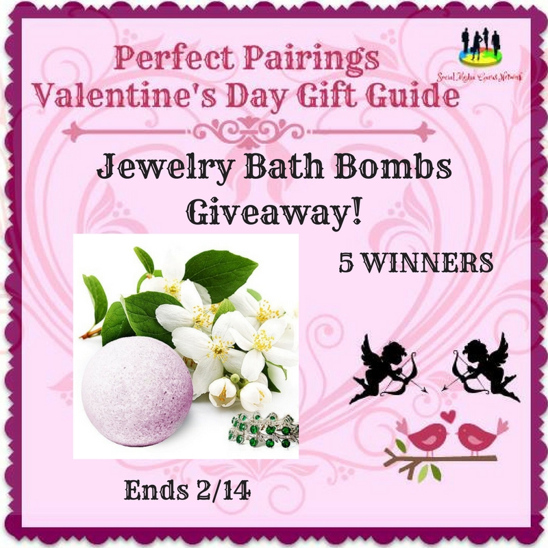 jewelry bath bombs giveaway