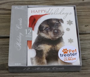 Holiday Cards from December Pet Treater Box - The Homespun Chics