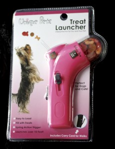 Pink Treat Launcher from January Pet Treater Box - The Homespun Chics