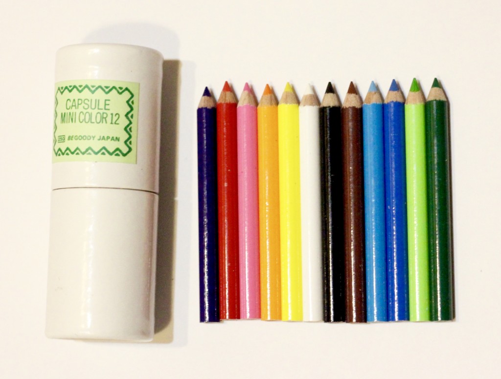 Capsule Mini Color 12 Colored Pencils Set - The Homespun Chics