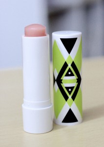 Arrow Boost lip balm uncapped