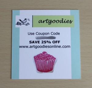 January Dottiebox Mini Artgoodies Coupon - The Homespun Chics