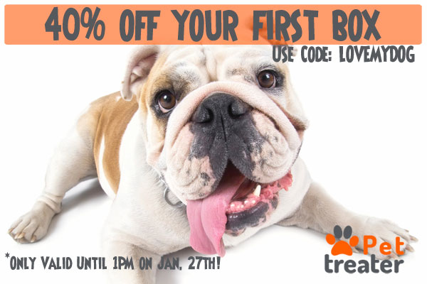 Pet Treater Limited Time Coupon!