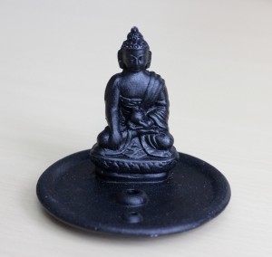 Ceramic Buddha Incense Holder