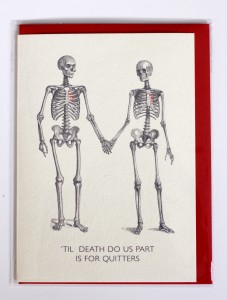 Skeleton Valentine Card