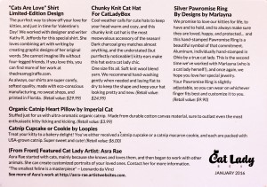 January 2016 CatLadyBox info card