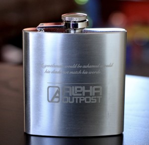 Alpha Outpost Flask