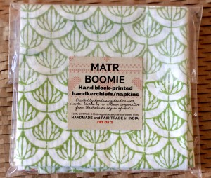 Matr Boomie Block-printed Table Napkins / Handkerchief