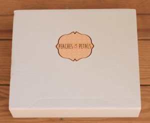 February 2016 Peaches and Petals box