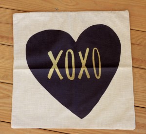 Love Themed Throw Pillow Cover