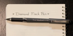 February 2016 Penspiration - Diamond Fleck Pen