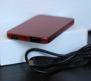 Power Bank side view