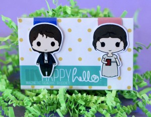 Happy Hello Co. Magnetic Bookmarks