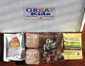 April 2016 GREAT Kids Snacks Nut Butter & Cookies