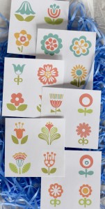 Christine Witte Scandinavian Flower Stickers