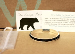 The Bangle Bear hair tie bracelet