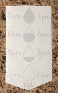 Water Bottle Decal (LG Designs)