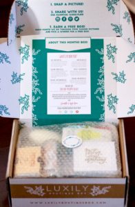 April 2016 Luxily Boutique Box opened