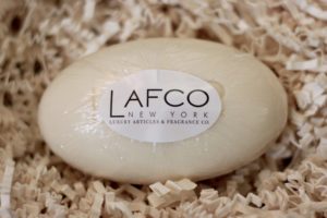 LAFCO moonglow apricot soap unboxed