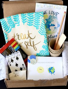 Tinselbox Earth Day 2016 box display