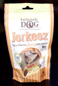 Exclusively Dog Jerkeez Taco Flavor