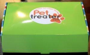 Pet Treater April 2016 box