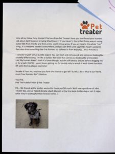 Pet Treater April 2016 letter