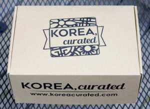 Korea Curated April 2016 box