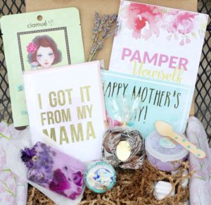 Tinselbox Mother's Day 2016 box display