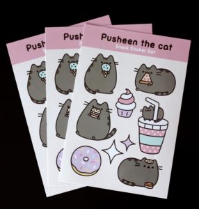 Pusheen the Cat Snack Sticker Set