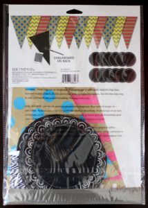 Chalkboard Pennant Kit