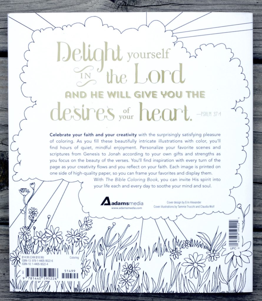 The Bible Coloring Book back