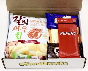 Seoul Snacks Mini Box opened