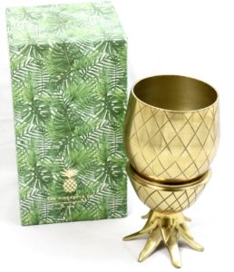 W&P Pineapple Tumbler open