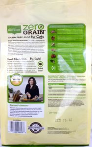 Rachael Ray Nutrish Zero Grain cat food bag 2