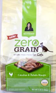 Rachael Ray Nutrish Zero Grain cat food 