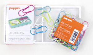 Poppins Bits & Bobs Tray and paperclips