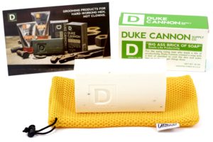 Duke Cannon Soap & Alpha Outpost soap pouch