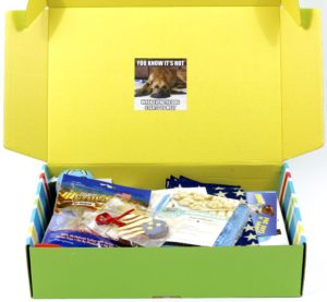 July 2016 Pet Treater box opened