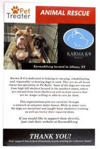 July 2016 Pet Treater shelter of the month