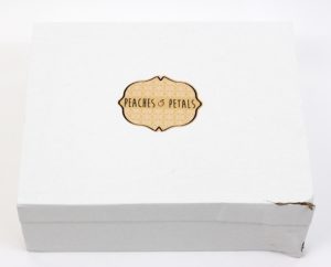 July 2016 Peaches and Petals box