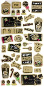 Stickii Club snack stickers