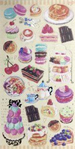 Stickii Club afternoon tea stickers