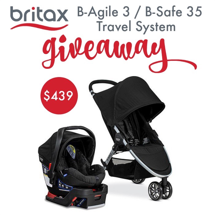 Britax B-Agile 3 B-Safe Travel System Giveaway