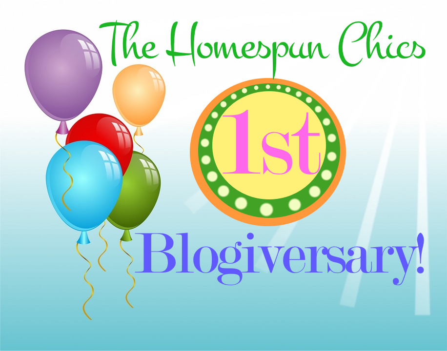 HomespunChics.1stBlogiversary