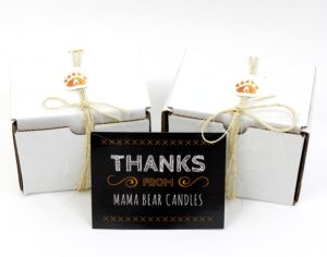 Mama Bear Candles packages