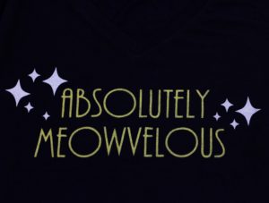 CatLadyBox Absolutely Meowvelous shirt design