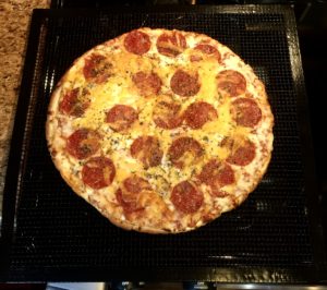 Crisp It pizza cooked