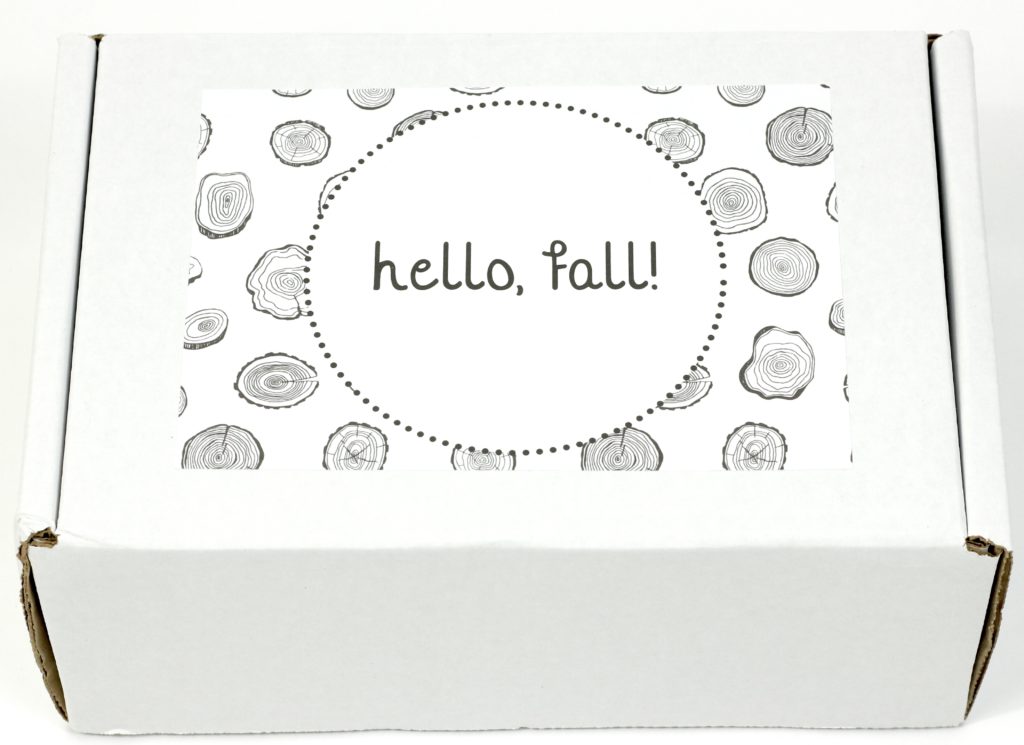 September 2016 Revel Box - hello, fall