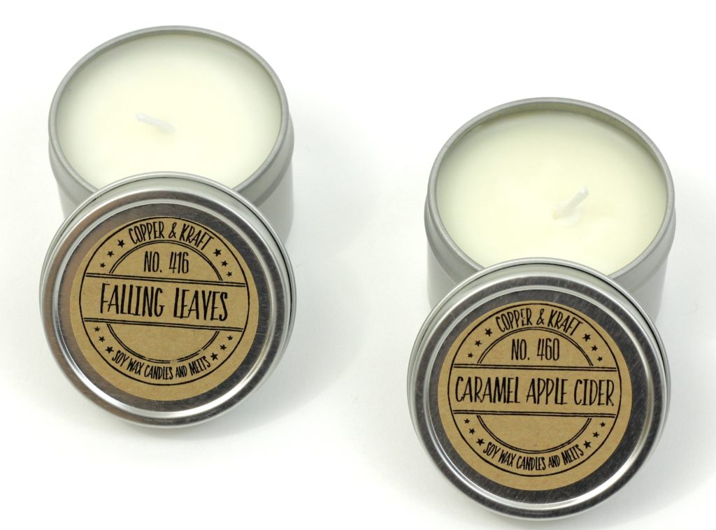 Revel Box - Copper & Kraft soy candles